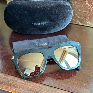 Tom Ford Black and Gold Sunglasses